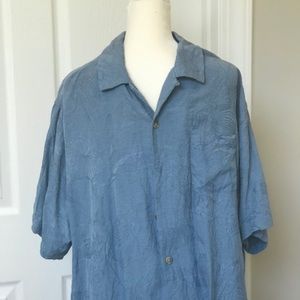 Men's Tommy Bahama XL button down ss shirt